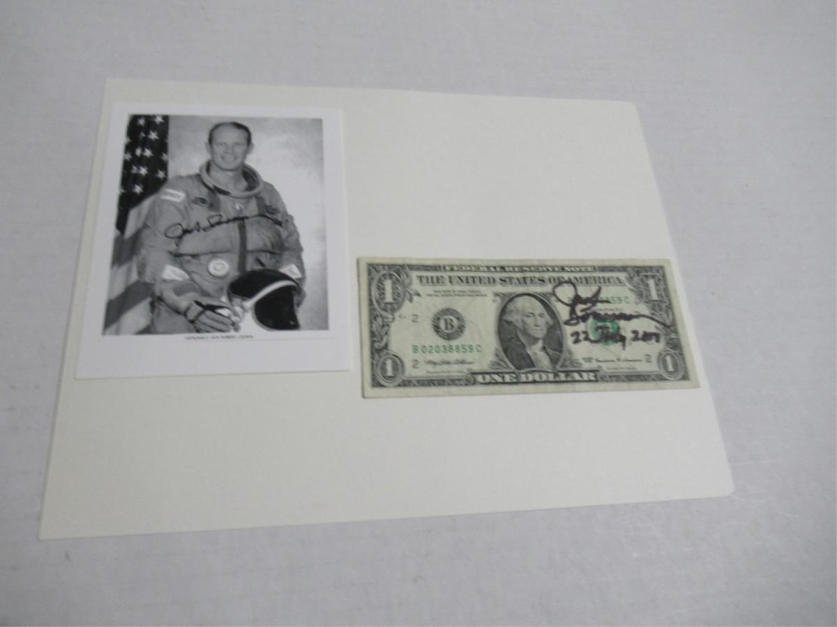 Astronaut Jack Lousma Autograph Lot