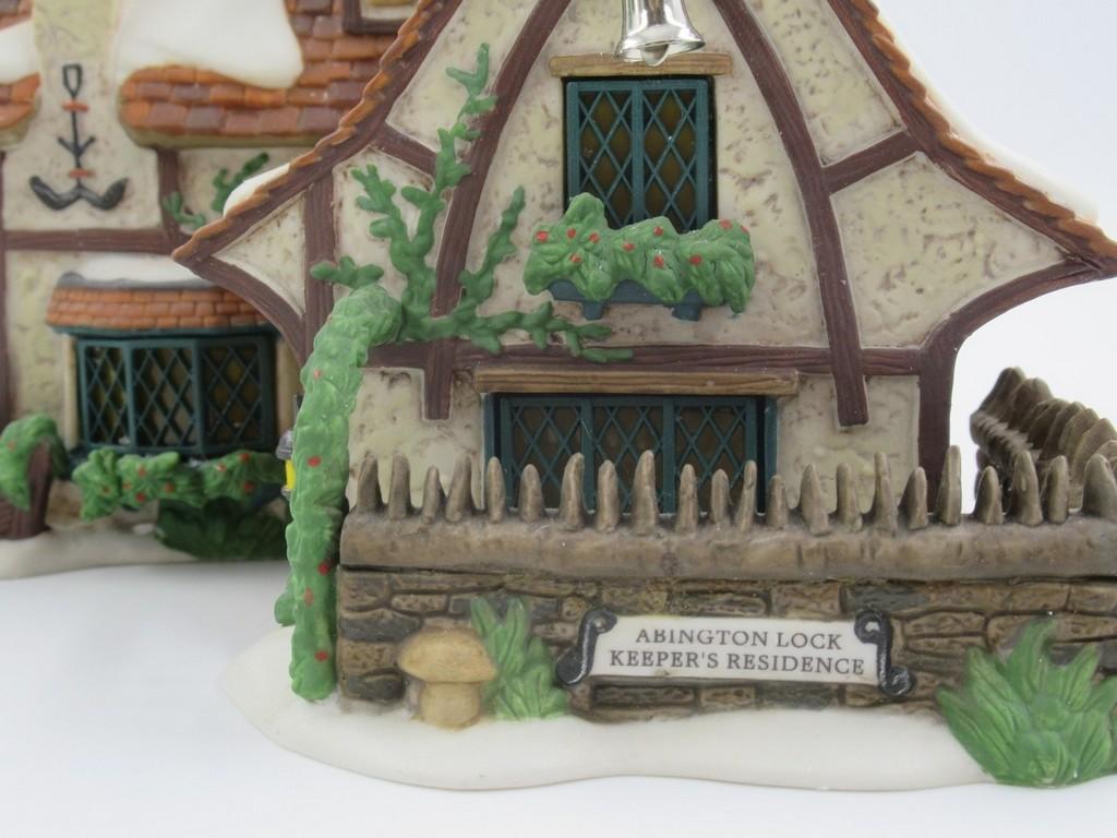 Department 56 Abington Lock Keeper's Residence