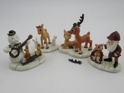 Hawthorne Village Rudolph Set Lot of (2)