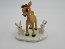 Hawthorne Village Rudolph Set Lot of (2)