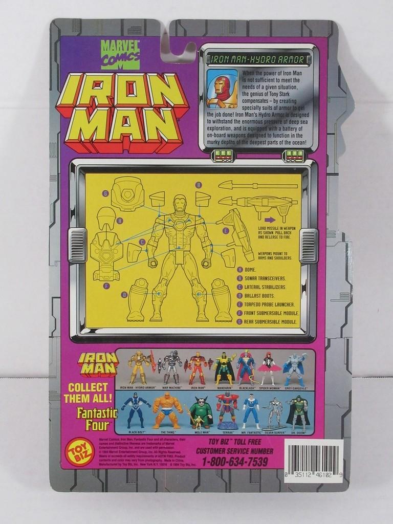 Iron Man Action Figure Lot