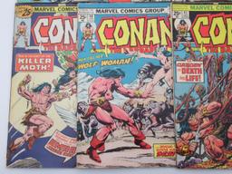 Conan Bronze Age Comic Lot of (9)
