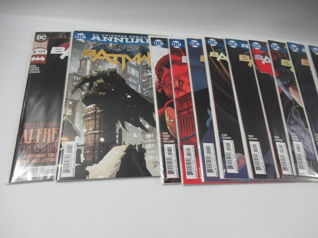 Batman Rebirth #1 + #1-15+17+Annual w/Variants