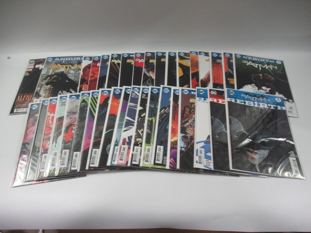 Batman Rebirth #1 + #1-15+17+Annual w/Variants