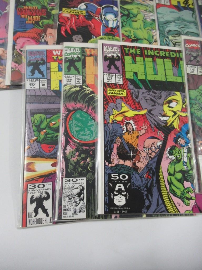 Hulk Group of (12) #382-400 + Annuals