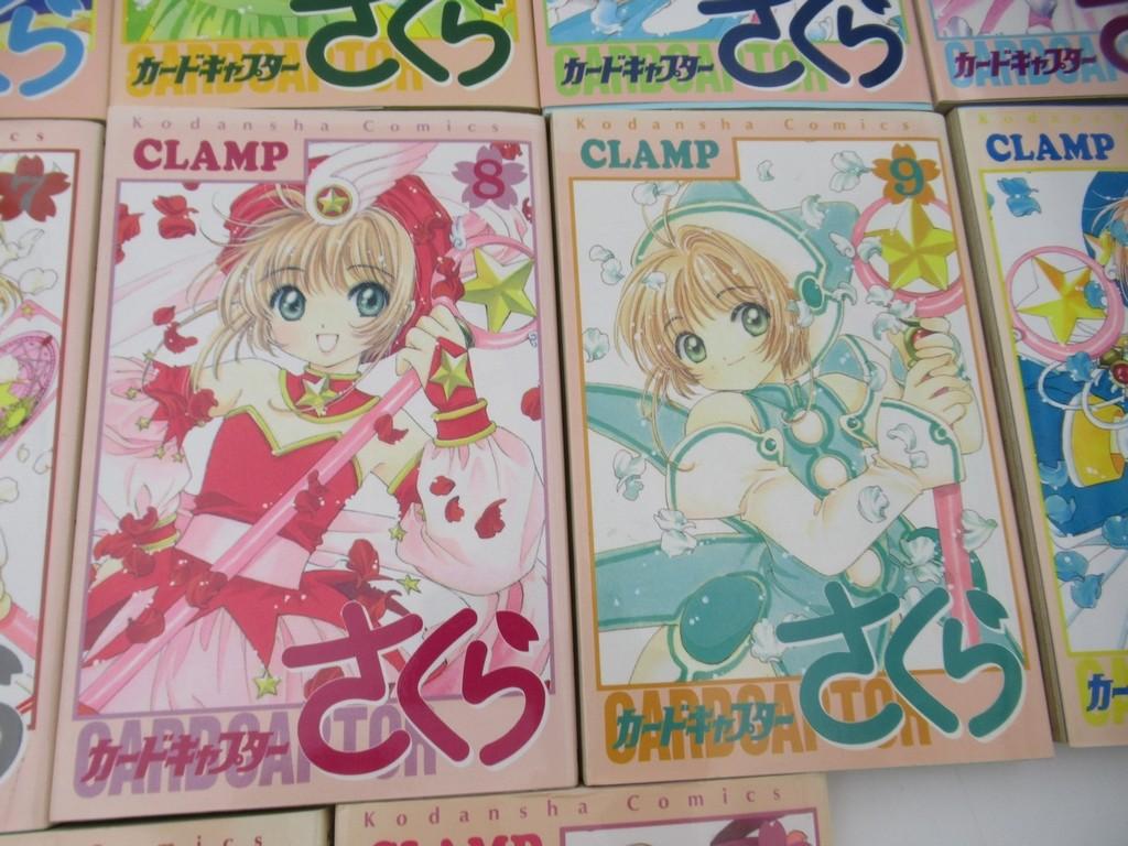 Cardcaptor Sakura Vol.1-12 Comics Complete Set