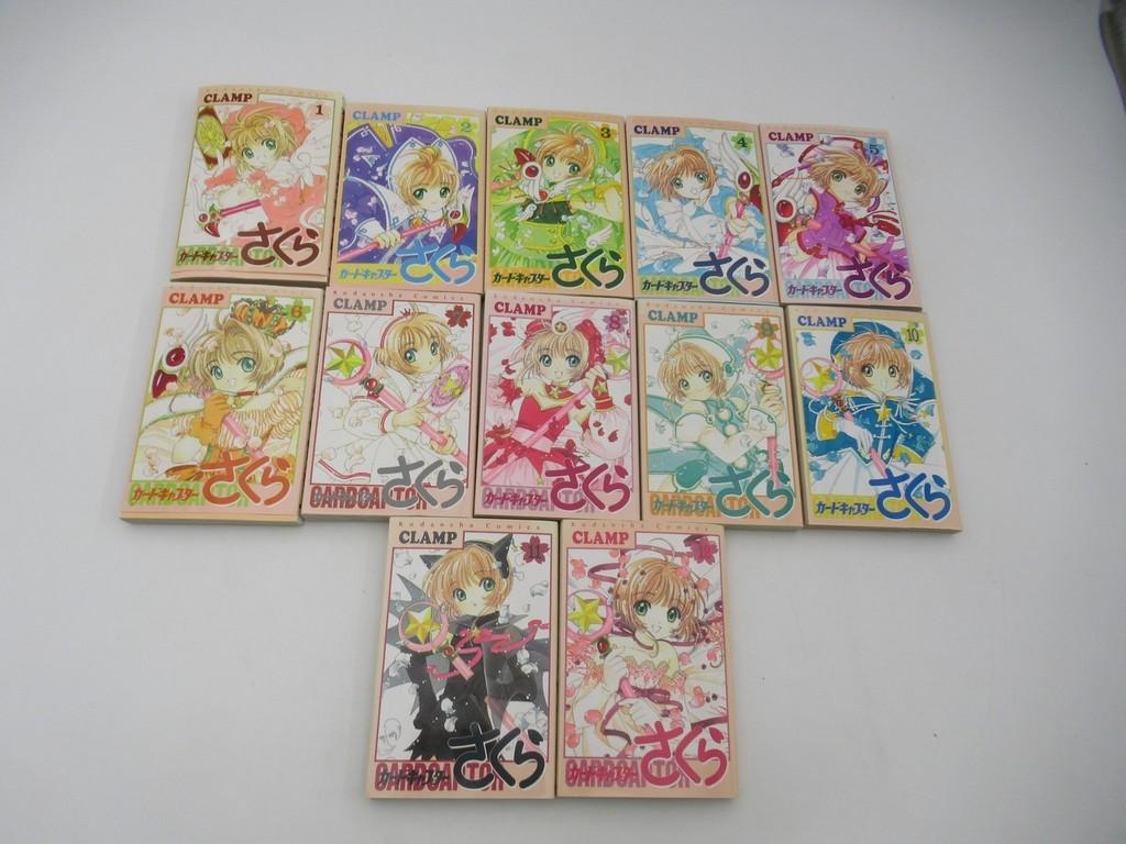 Cardcaptor Sakura Vol.1-12 Comics Complete Set