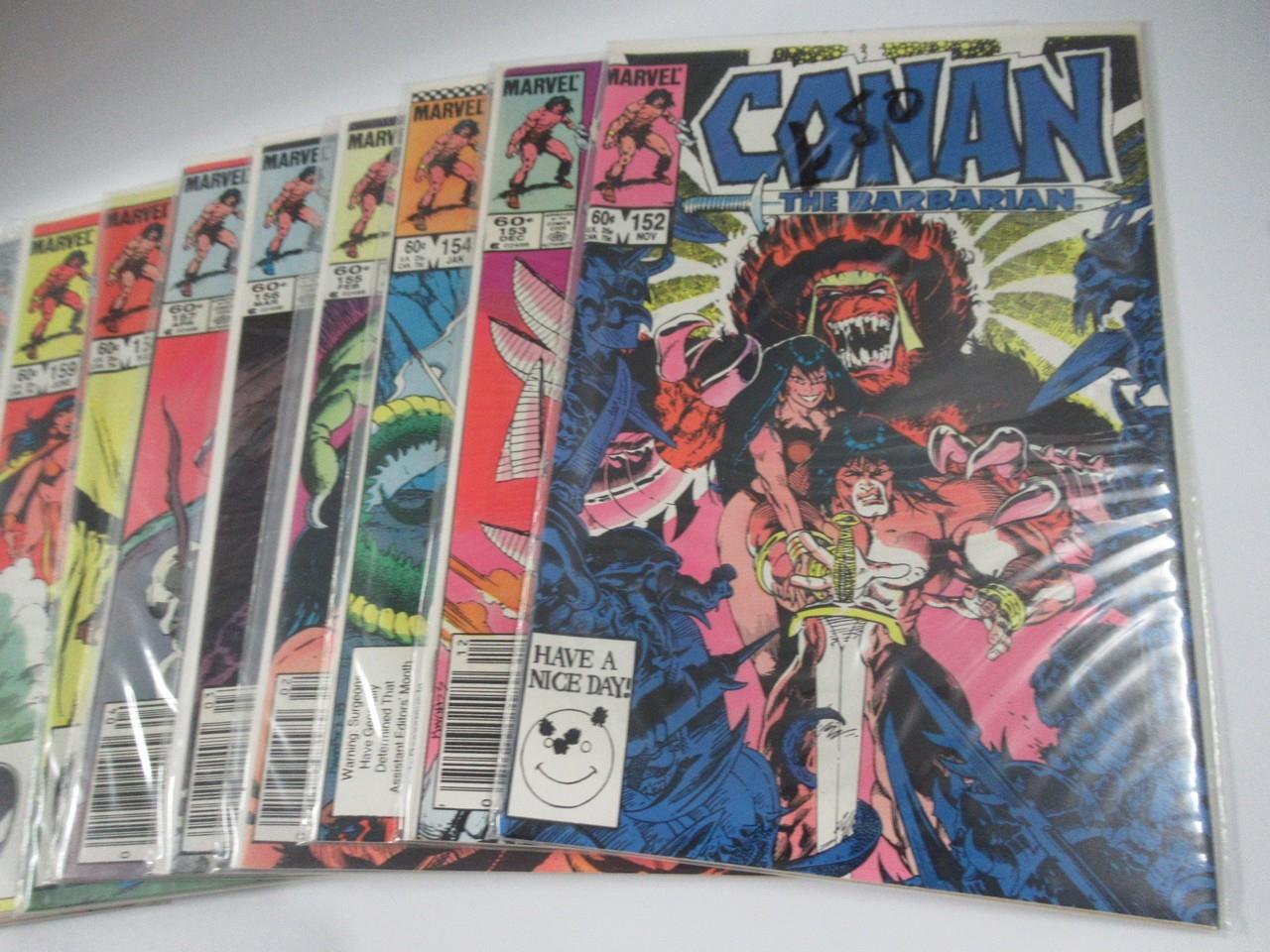 Conan The  Barbarian #140-174