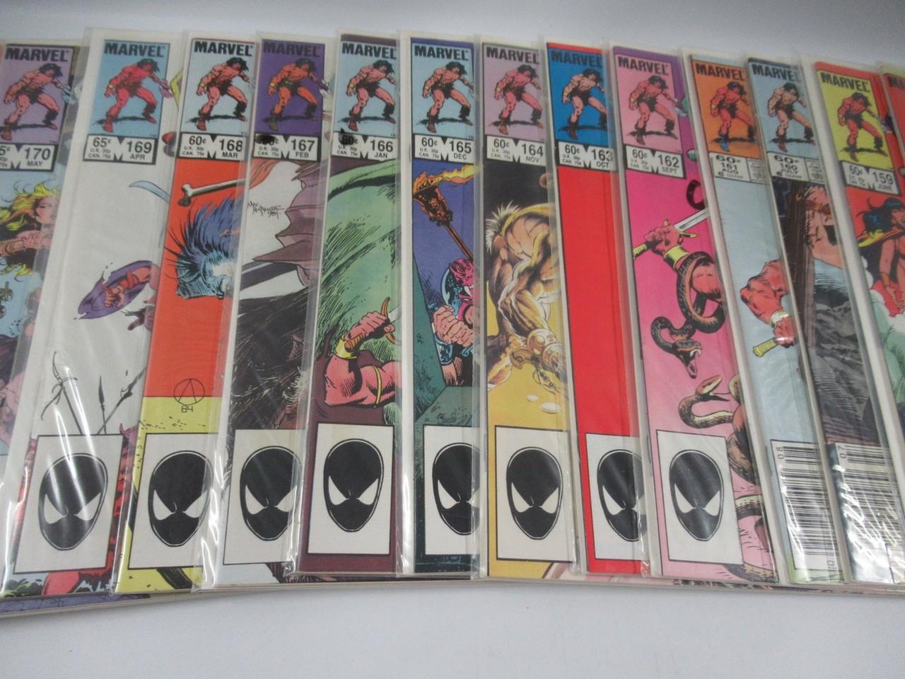 Conan The  Barbarian #140-174