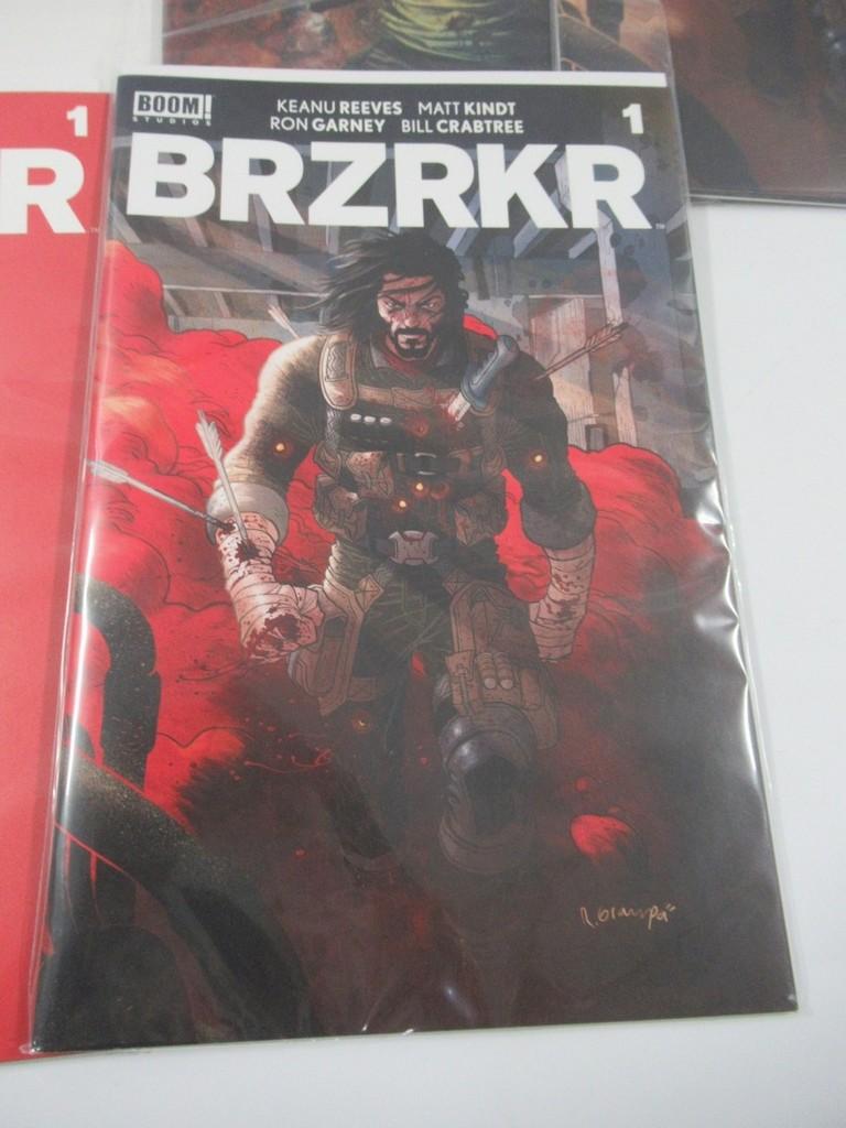 Brzrkr #1 (x6) w/Variants/Keanu Reeves