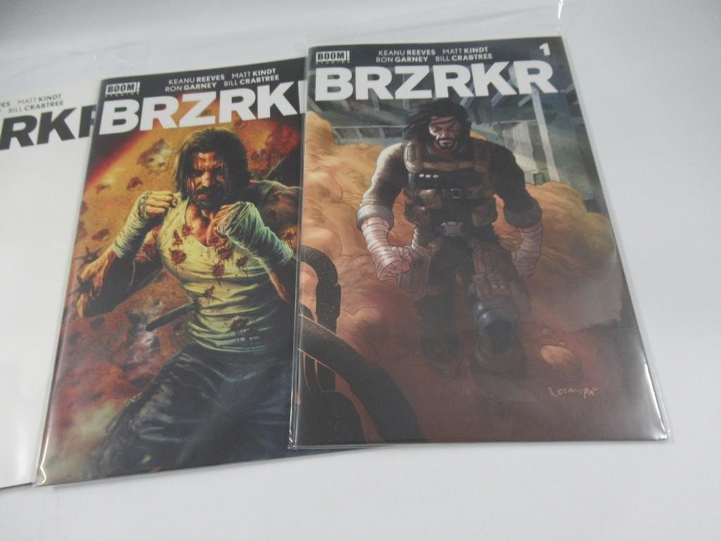 Brzrkr #1 (x6) w/Variants/Keanu Reeves