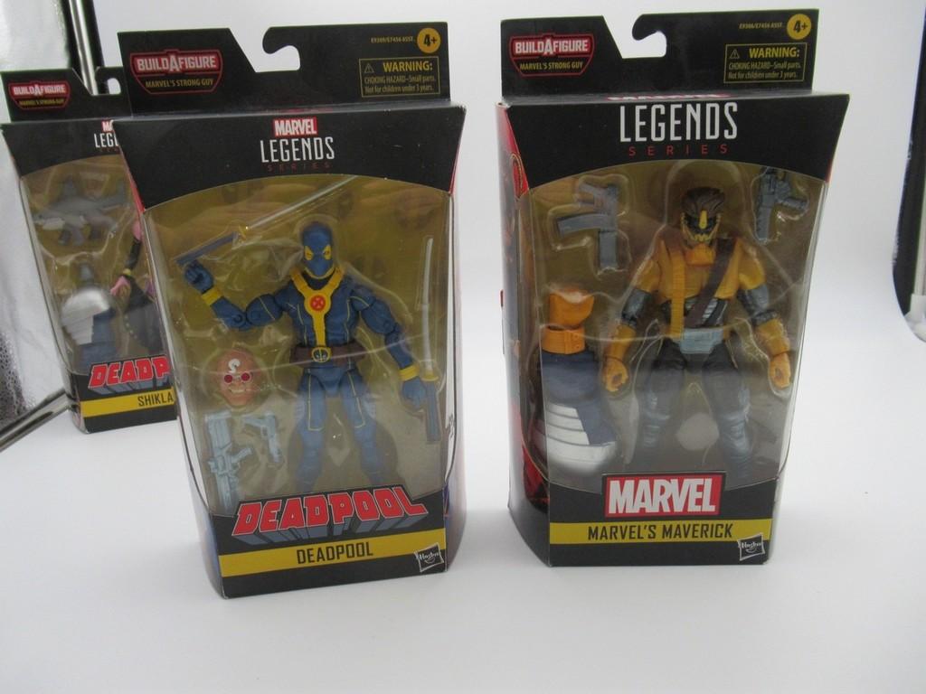Marvel Legends Wave 3 Figure Set/Strong Guy BAF