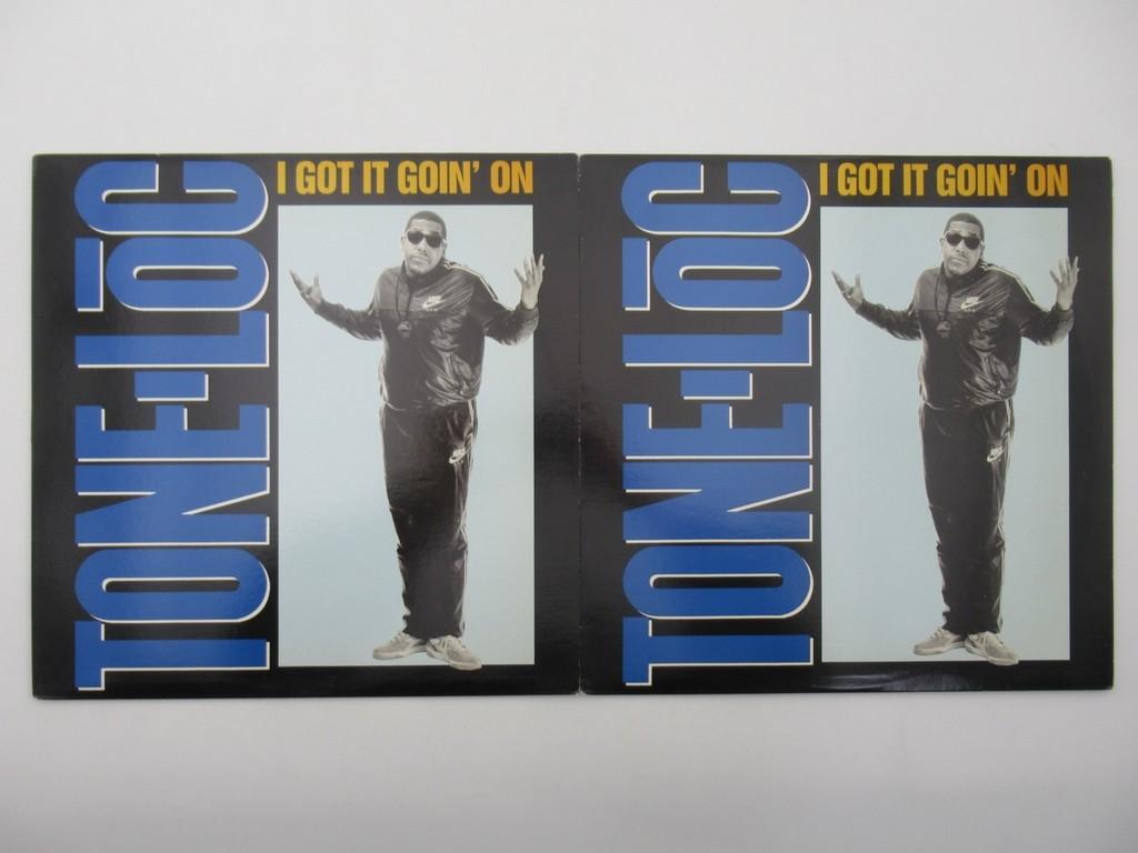 Group of 4 All Tone Loc Vinyl Records