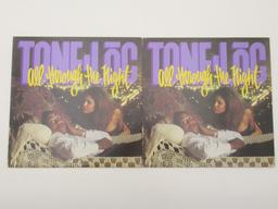 Group of 4 All Tone Loc Vinyl Records