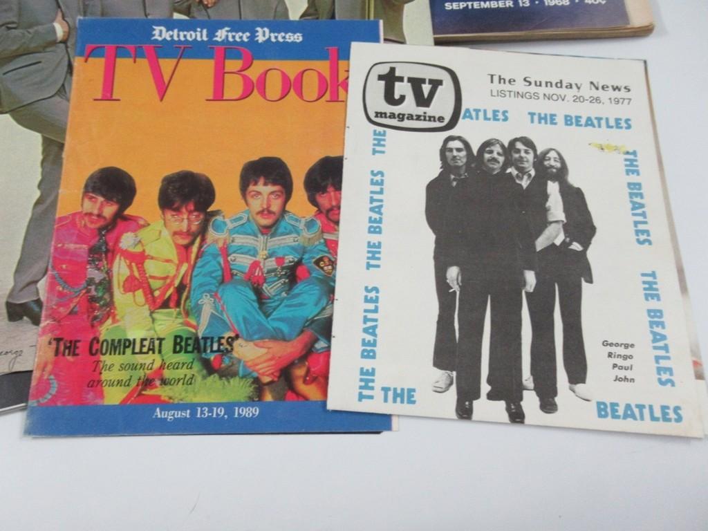 Beatles Paper Group Rolling Stone Life Look