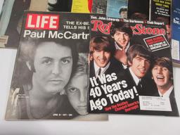 Beatles Paper Group Rolling Stone Life Look