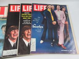 Beatles Paper Group Rolling Stone Life Look