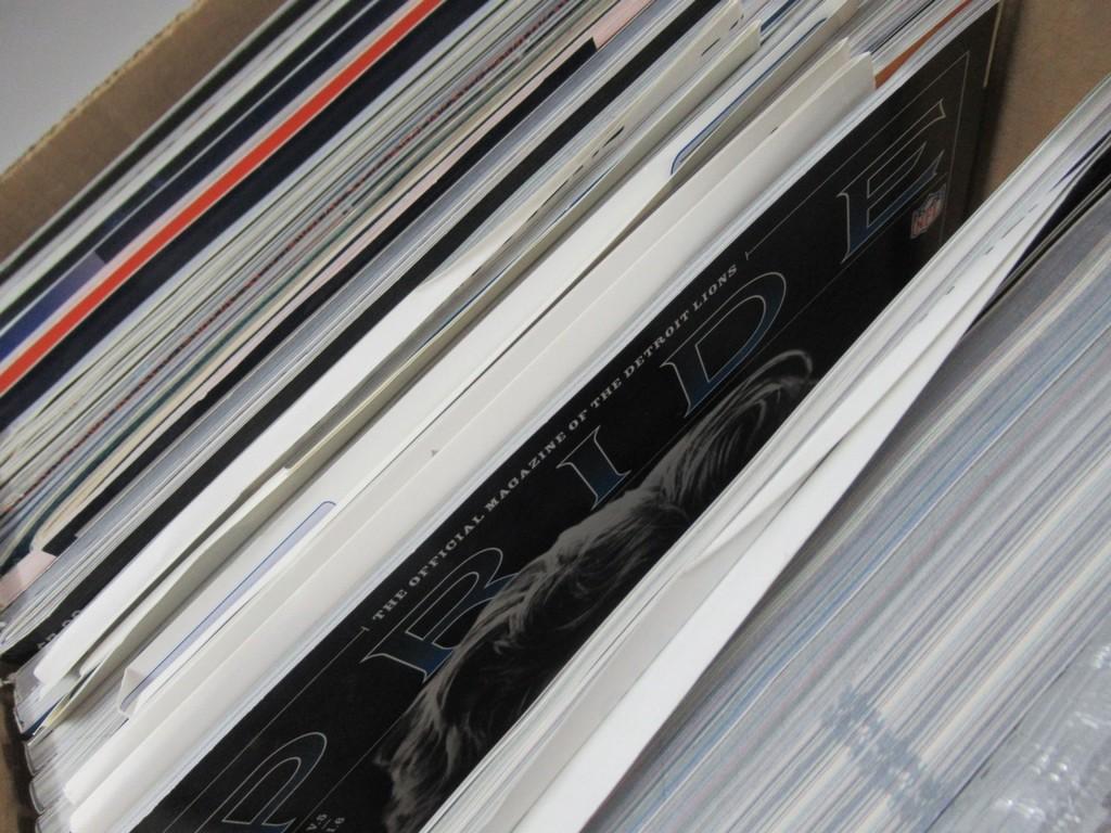 Sports Programs/Magazine and More Lot