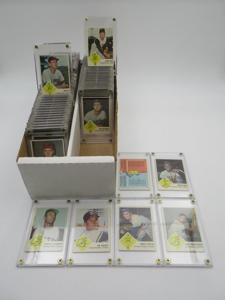 1963 Fleer Baseball Complete Set #1-67/Keys!