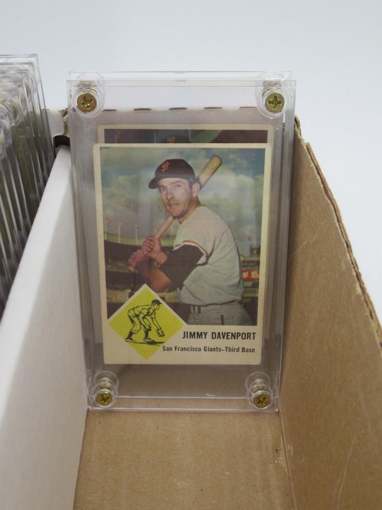1963 Fleer Baseball Complete Set #1-67/Keys!