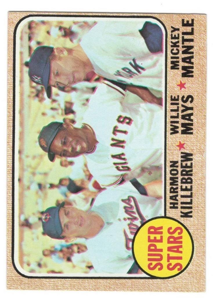 1968 Topps Baseball New York Yankees Team Set