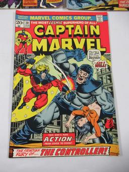 Captain Marvel #30-32/Drax + Moondragon Origin