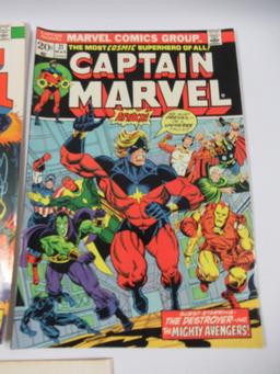 Captain Marvel #30-32/Drax + Moondragon Origin
