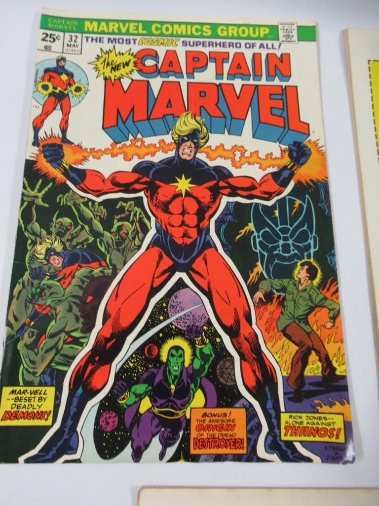 Captain Marvel #30-32/Drax + Moondragon Origin