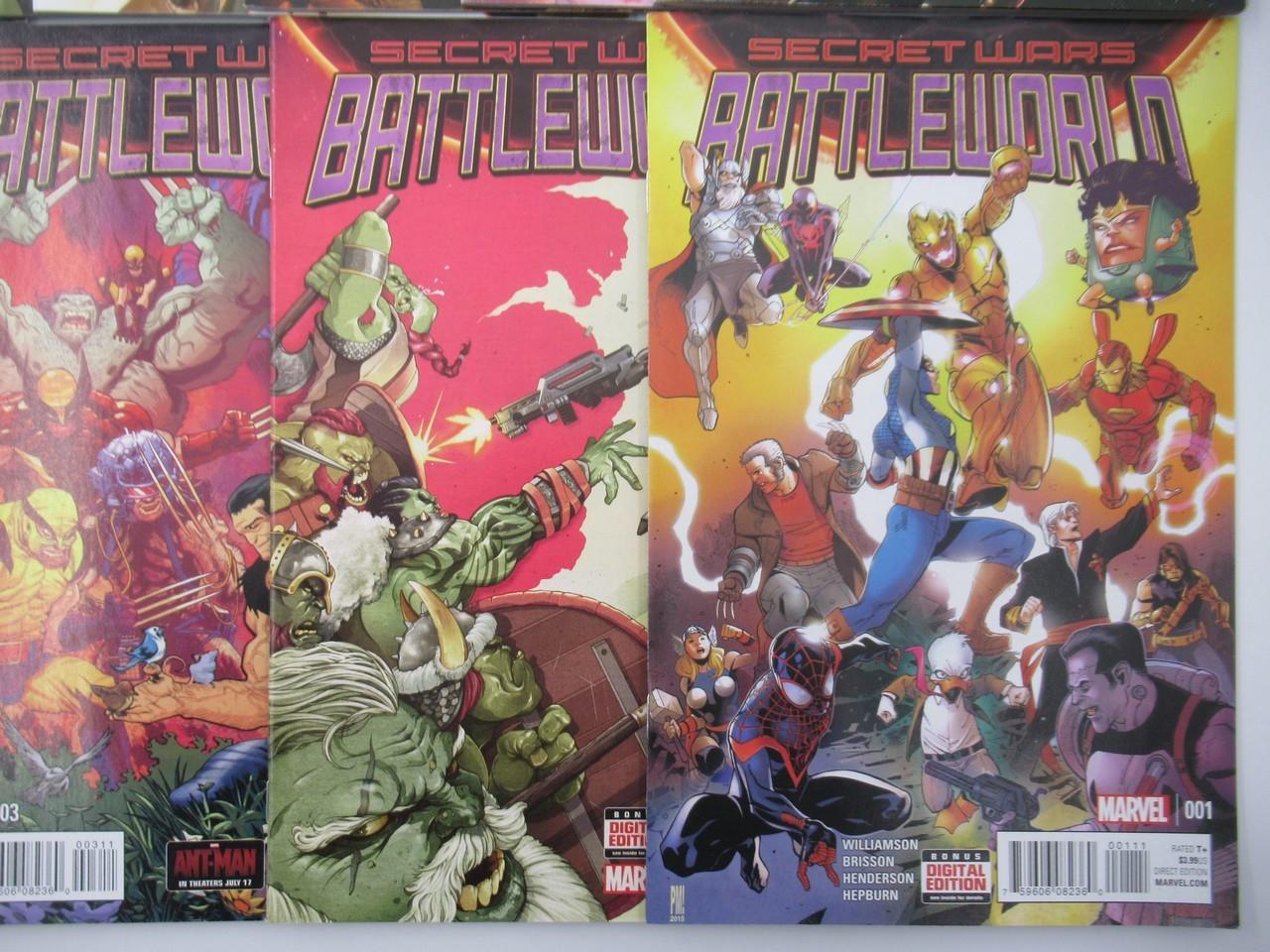 Marvel Secret Wars + Battleworld (2015)