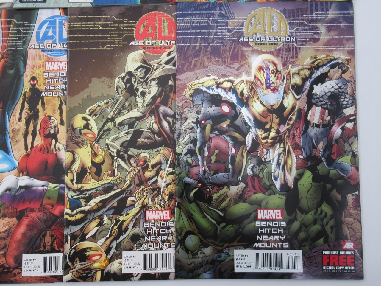 Marvel Avenger's Age of Ultron Full Run W/ Key #1-10/10AU