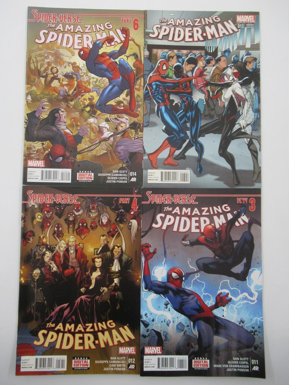 Amazing Spider-Man (2014) Issues 11-18|W/ Keys