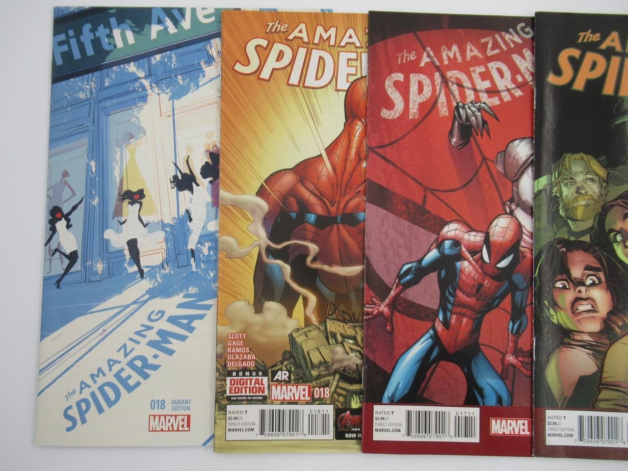 Amazing Spider-Man (2014) Issues 11-18|W/ Keys