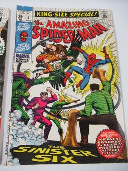 Amazing Spider-Man Annual #5/6/7 1968-1970