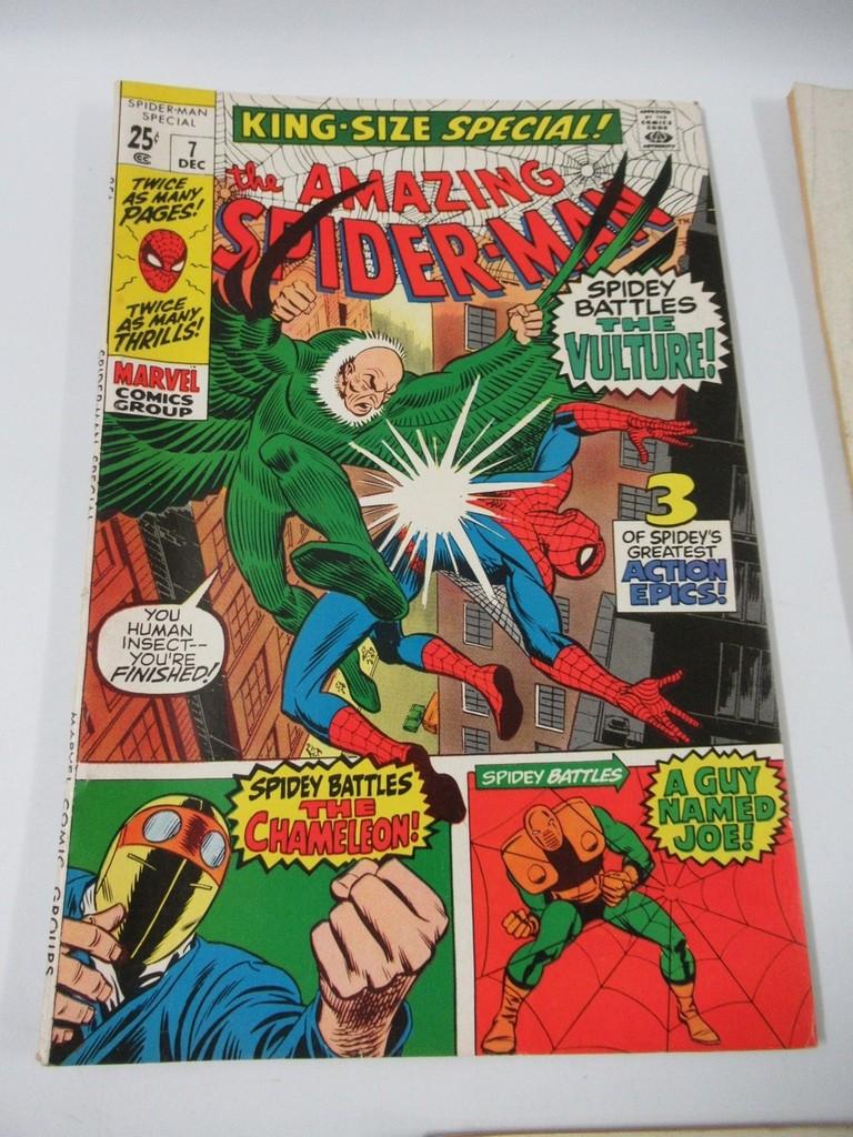 Amazing Spider-Man Annual #5/6/7 1968-1970