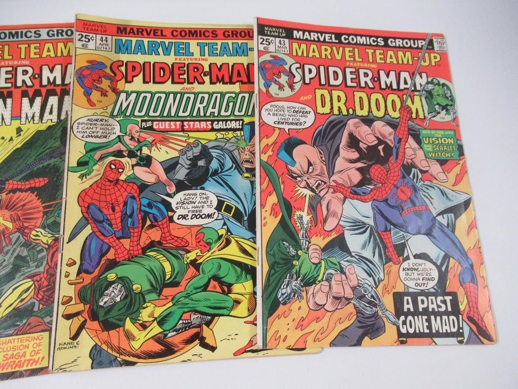 Marvel Team-Up Bronze Age Lot of (8) #34-56