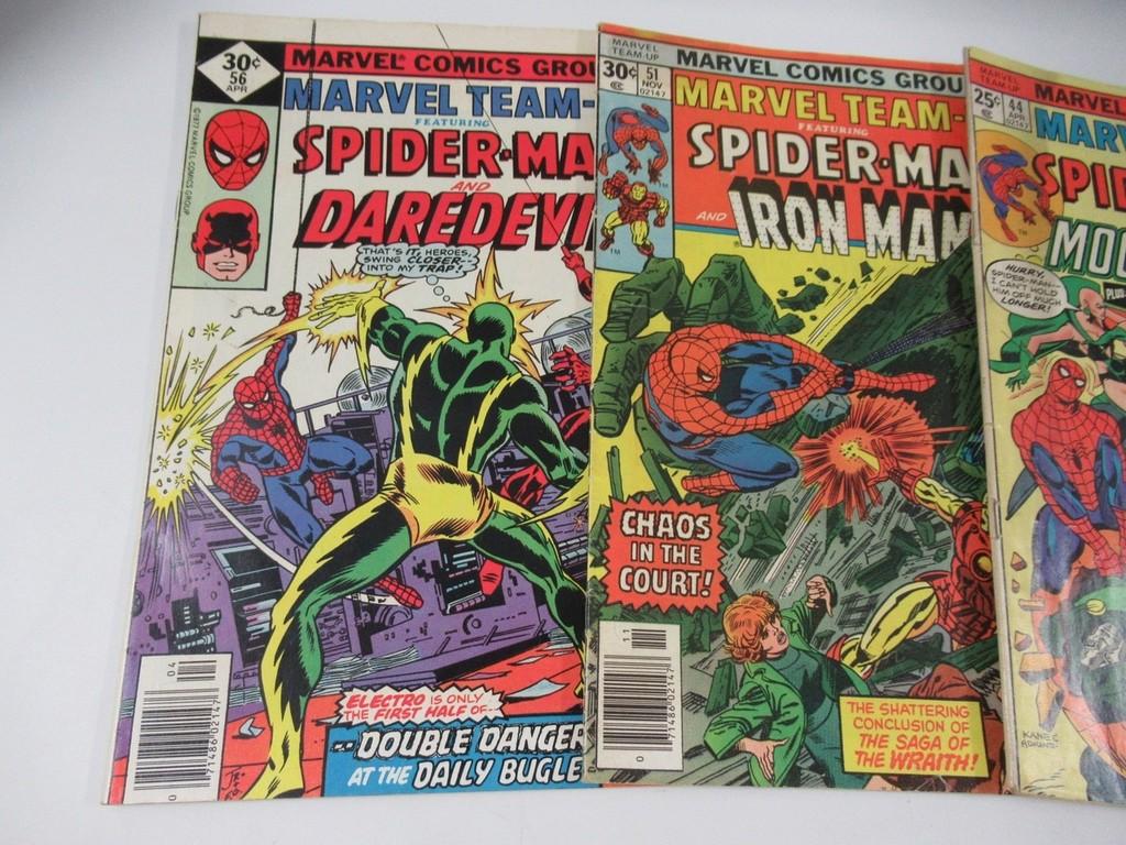 Marvel Team-Up Bronze Age Lot of (8) #34-56