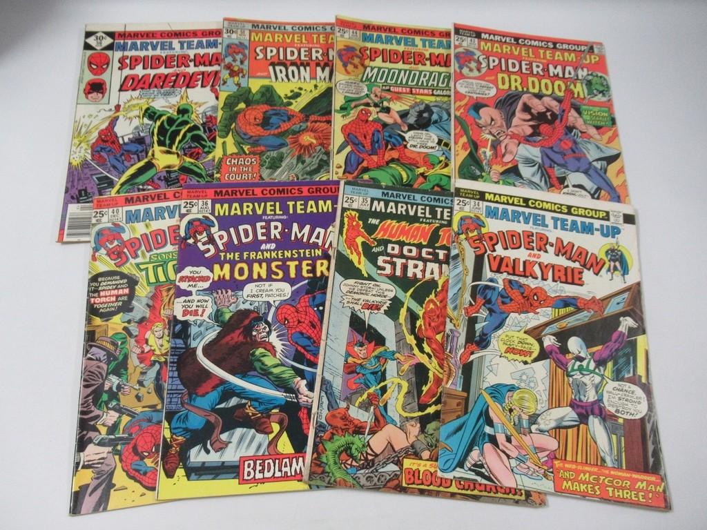 Marvel Team-Up Bronze Age Lot of (8) #34-56
