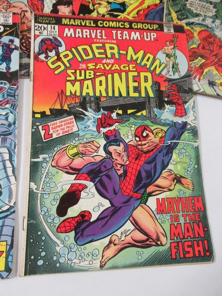 Marvel Team-Up Bronze Age Lot of (7) #17-33