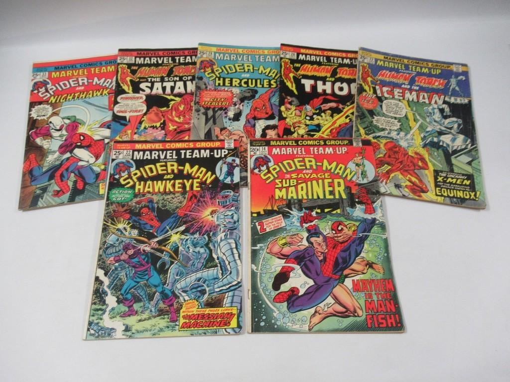 Marvel Team-Up Bronze Age Lot of (7) #17-33