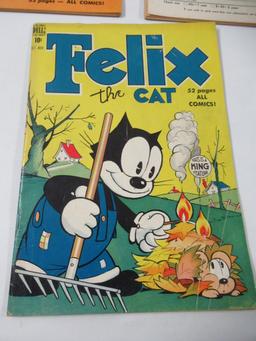 Felix the Cat Dell Golden Age Comic Lot