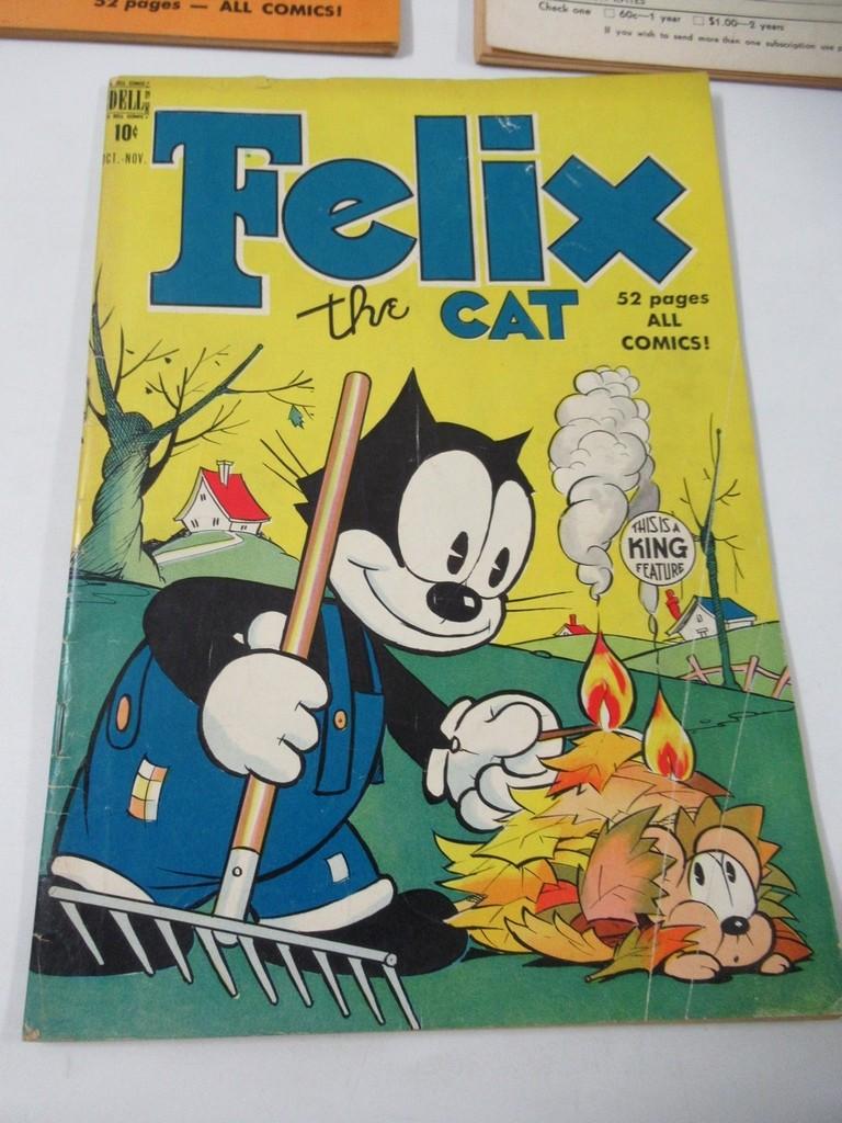 Felix the Cat Dell Golden Age Comic Lot