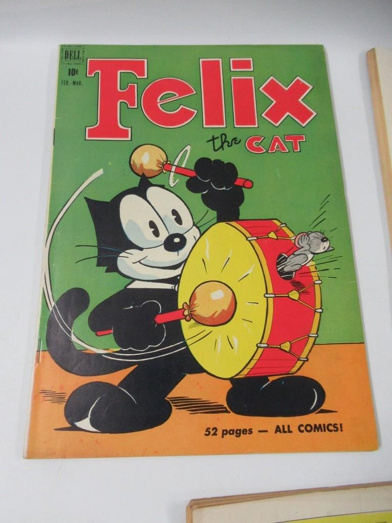 Felix the Cat Dell Golden Age Comic Lot