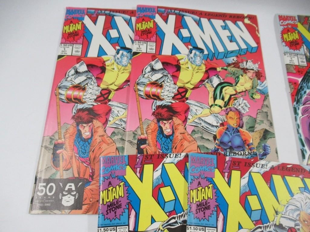 X-Men #1 Jim Lee Cover Lot of (7)