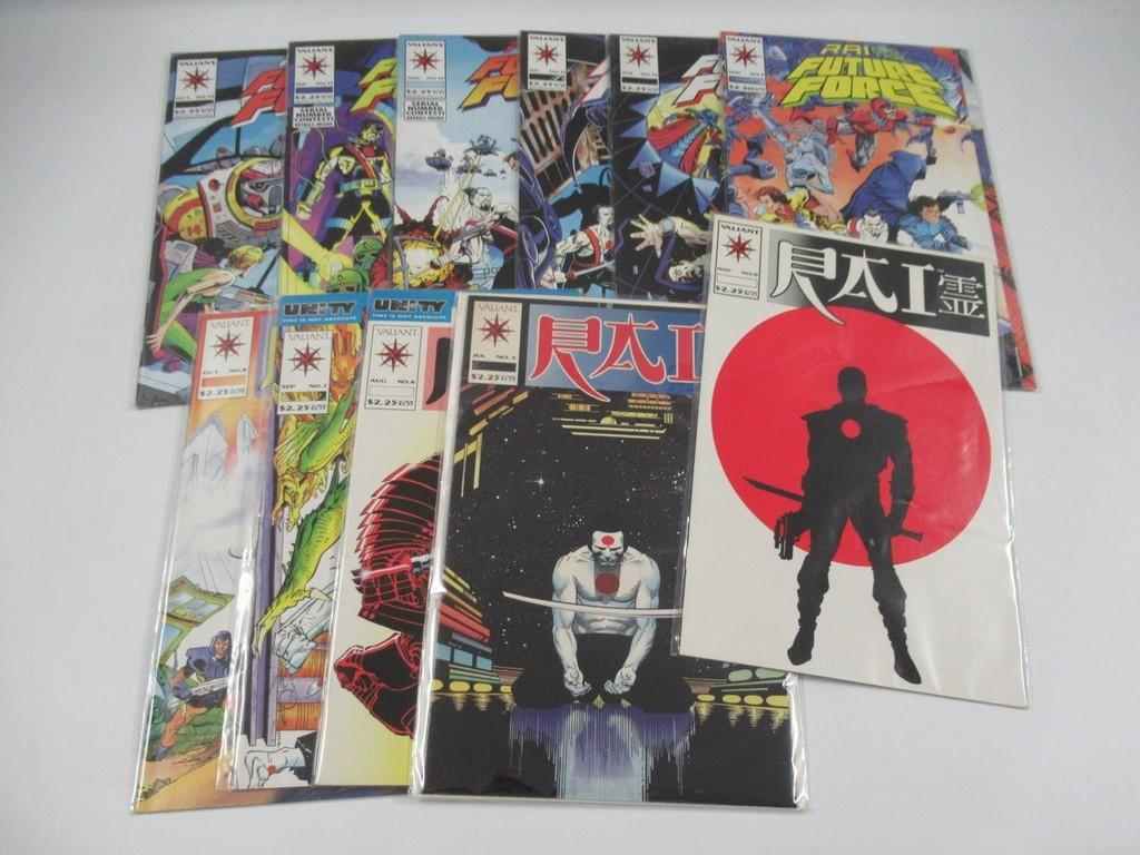 Rai 1992 Issues #0, 5-14  1st Bloodshot + More