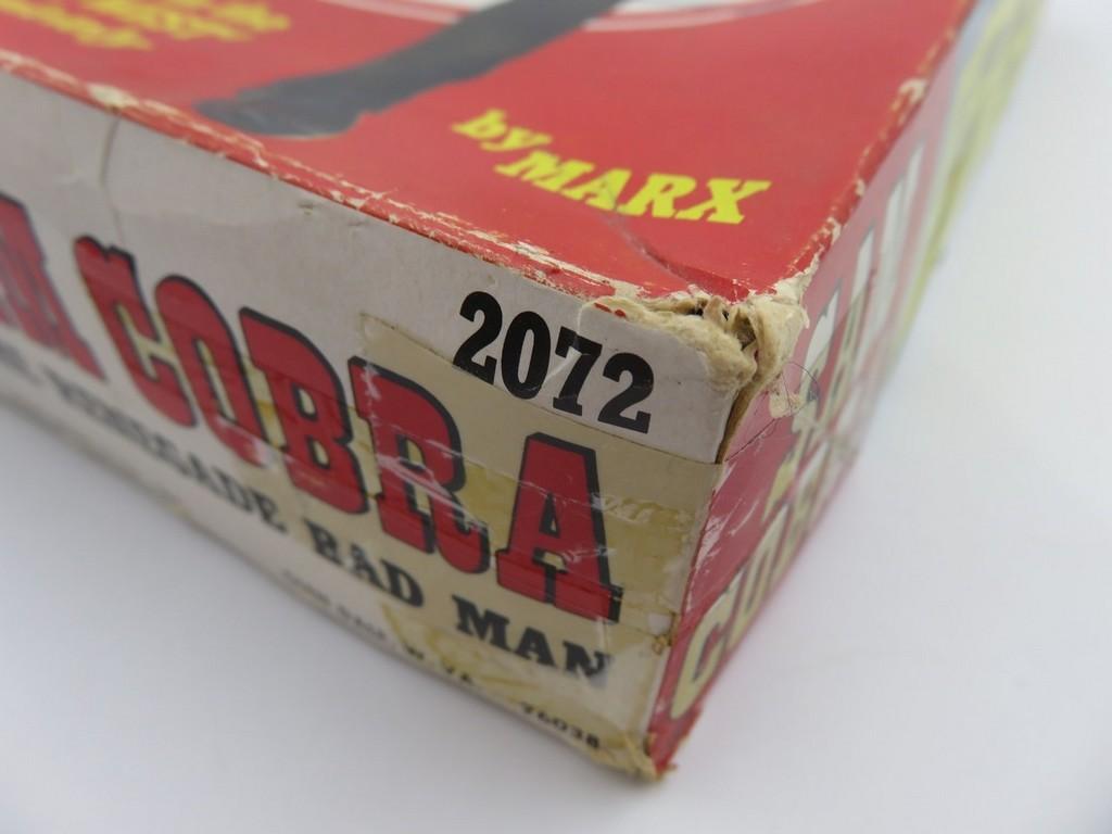 Marx Sam Cobra Figure w/Box