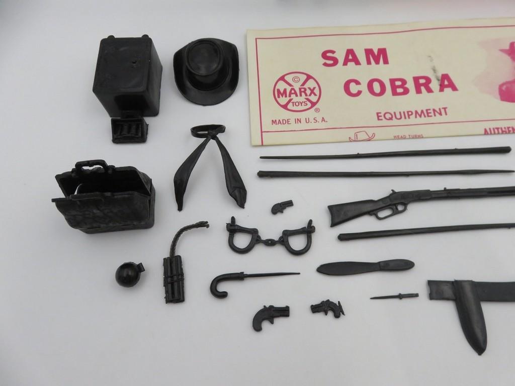 Marx Sam Cobra Figure w/Box