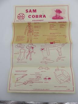 Marx Sam Cobra Figure w/Box