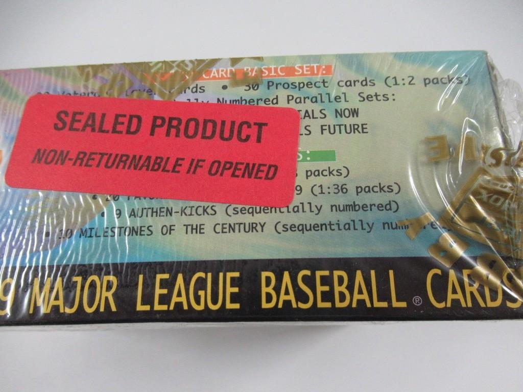 1999 Fleer Skybox EX Century Baseball Sealed Pack Box
