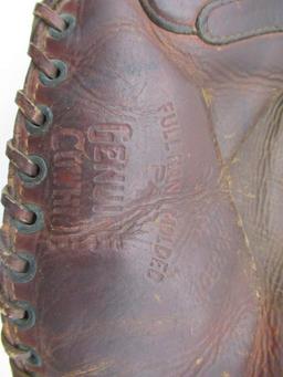 Vintage Hulch Cincinnati Left Hand Molded Leather Baseball Glove