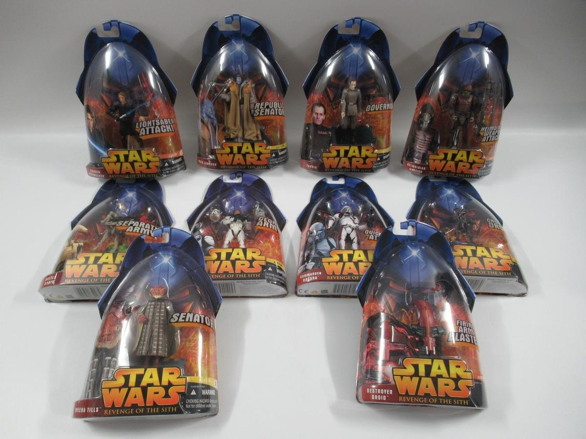 Star Wars Revenge of the Sith Figure Lot
